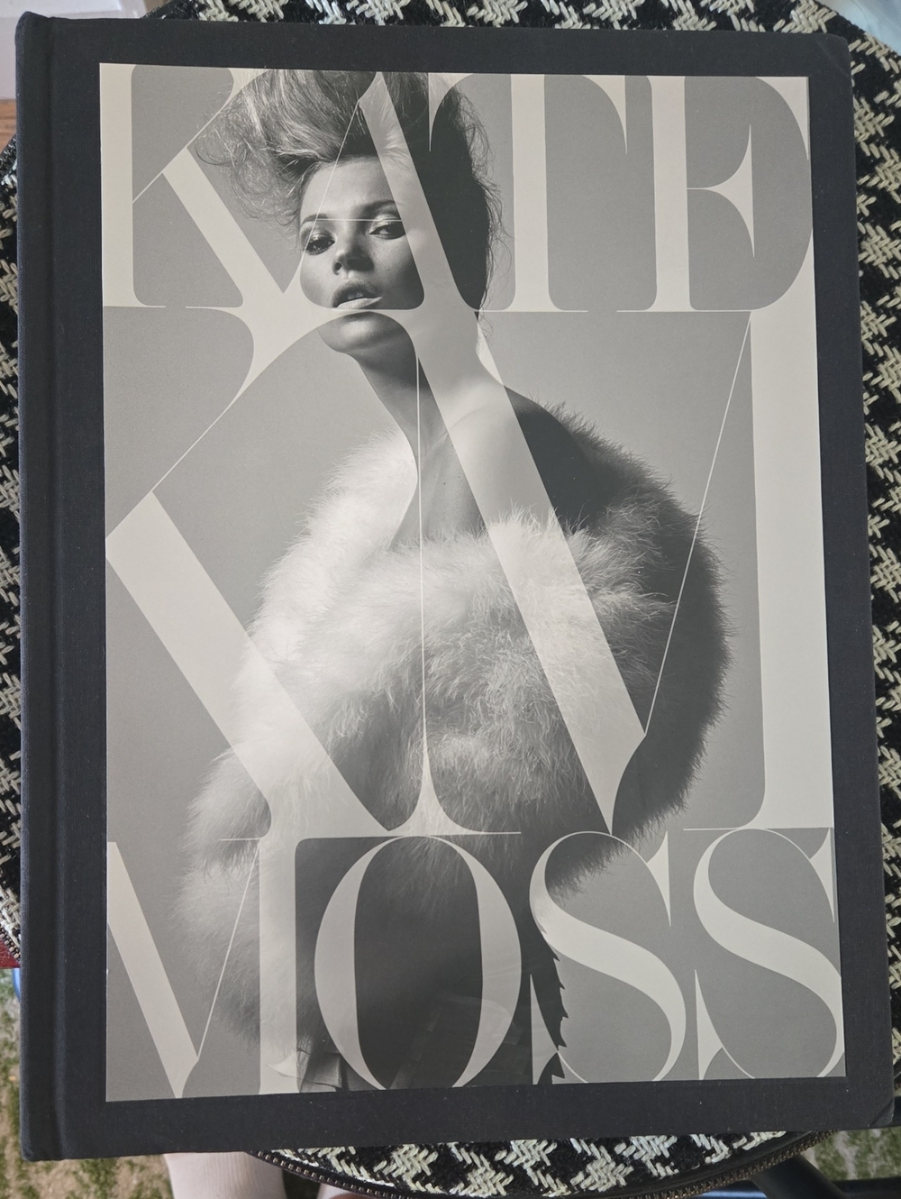 Rizzoli Kate Moss Black and White Photography Coffee Table Book